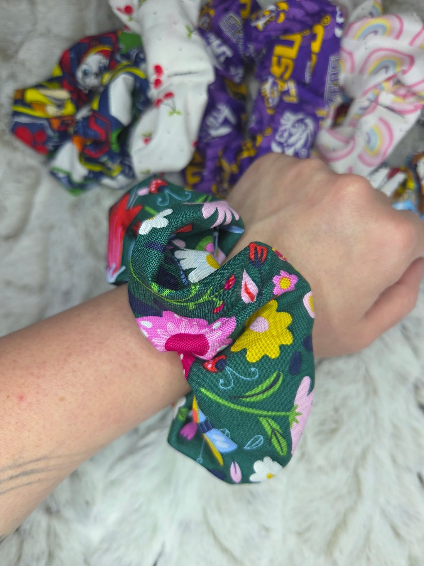 Bright Green Floral Classic