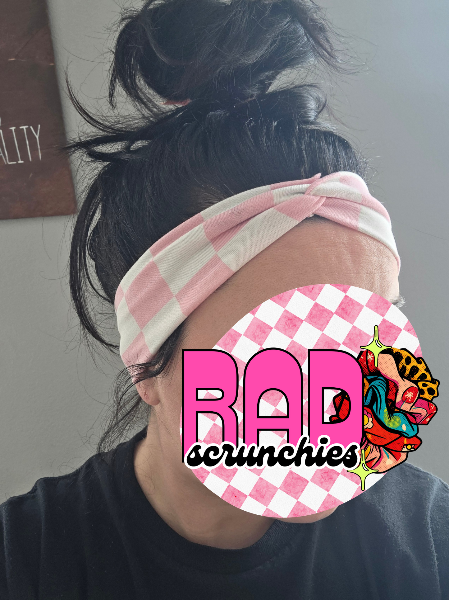 Checkered Headbands